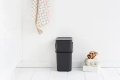 Sale brabantia Abfallbehälter Sort&Go 12l Grey Grau