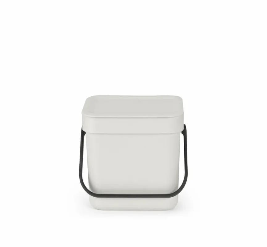 brabantia Abfallbehälter Sort&Go 3l Light Grey
