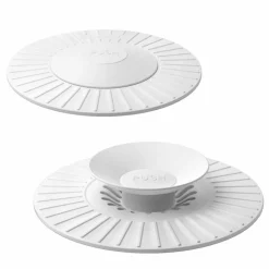 Discount Abflussabdeckung universal Ø 11 cm Weiß