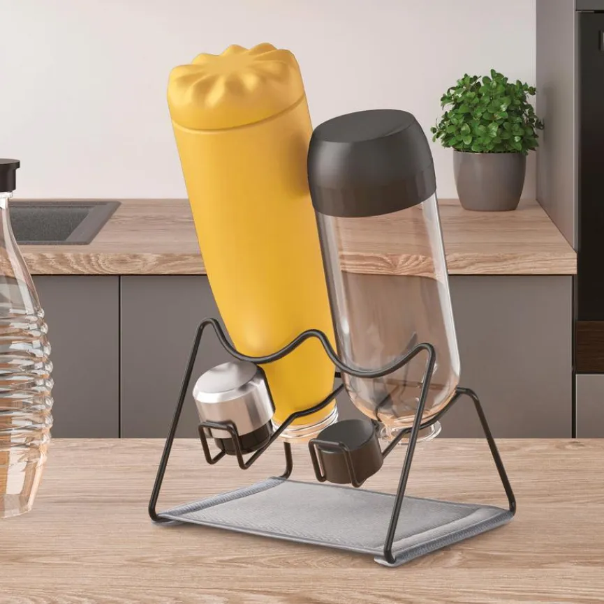 Discount Abtropfgestell Sodatex-2 Lava Schwarz