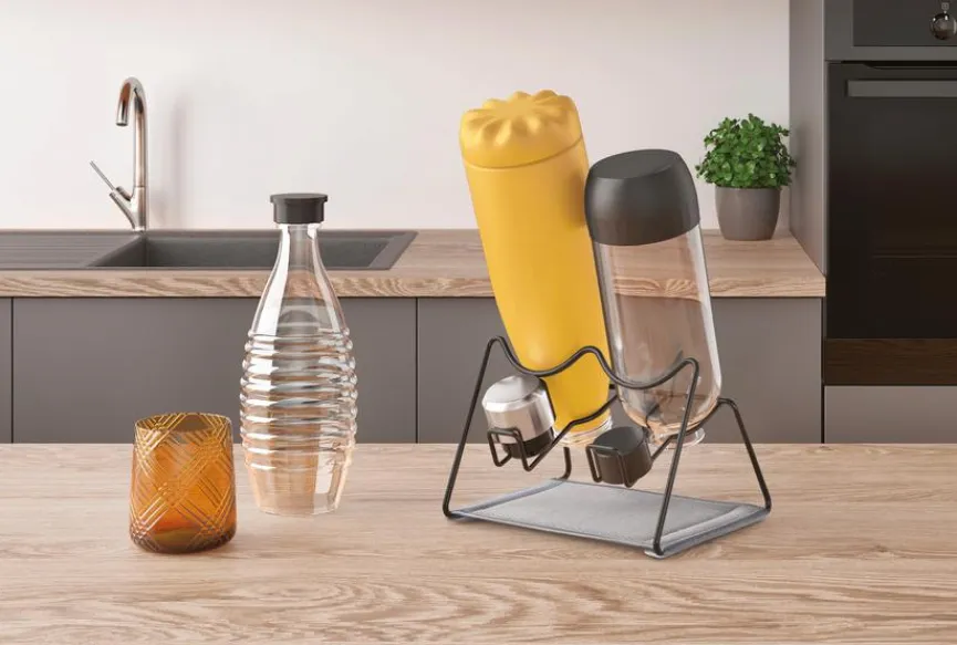 Discount Abtropfgestell Sodatex-2 Lava Schwarz