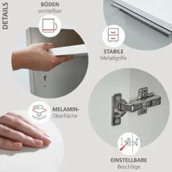 Sale Innostyle Aktenregal Santorin Weiß