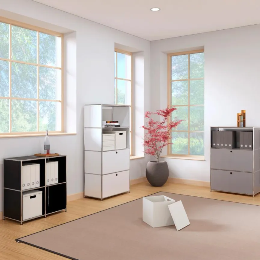 Aktenregal System 4 Braun