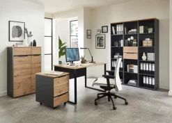 Discount Innostyle Aktenschrank Memphis Eiche Artisan / Graphit