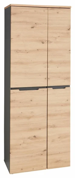 Clearance Innostyle Aktenschrank Memphis Eiche Artisan / Graphit