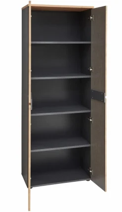 Clearance Innostyle Aktenschrank Memphis Eiche Artisan / Graphit