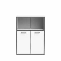 FORTE Aktenschrank 2-trg. Keflavik Weiß