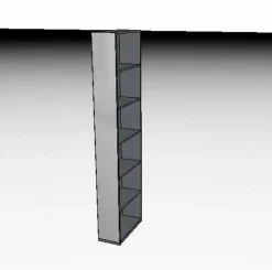 Discount Röhr Anstellregal Cocoon Graphit