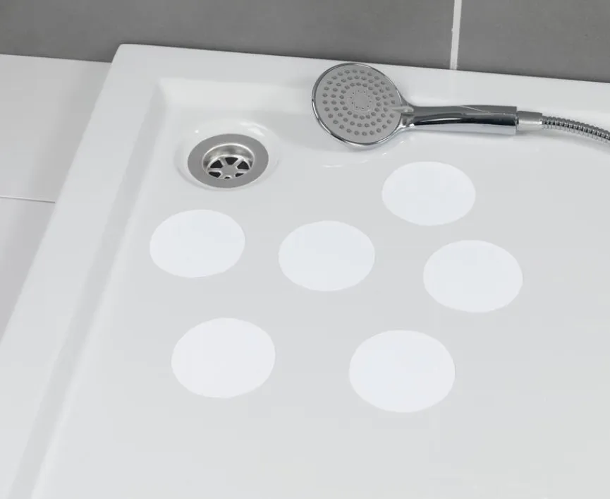 WENKO Anti-Rutschsticker Rund Transparent