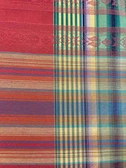 Outlet Stilreich Armauflagekissen Arosa Karo Rot