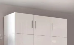 Best WIMEX Aufsatzschrank Malta Weiß / Hochglanz