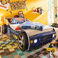 Outlet BEGABINO Autobett Energy 90 x 200 cm Blau