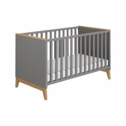 Hot Paidi Babybett Sten, 70 x 140 cm Grau