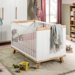 Portobello Babybett Talsi Weiß