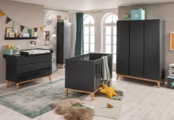 Discount Portobello Babybett Venta 70 x 140 cm Grau