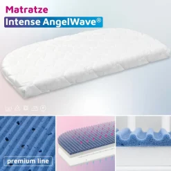 Kinder babybay Babymatratze Intense Angel Wave 50x89 cm