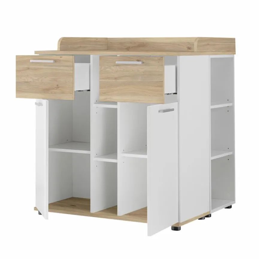 New BEGABINO Babyzimmer Selja 3tlg. Weiß