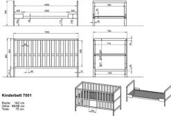 Germania Babyzimmer-Set Alkmaar 4tlg. Kaschmir