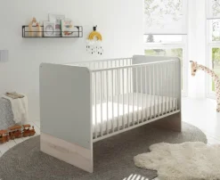 Best BEGABINO Babyzimmer-Set Fien 3tlg. Ashgrey