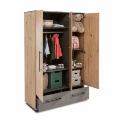 Outlet roba Baumann Babyzimmer-Set Lagos 3tlg. Eiche