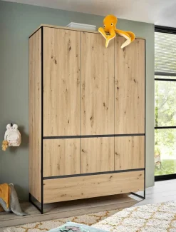 Discount BEGABINO Babyzimmer-Set Marseille 3tlg. Artisan-Eiche