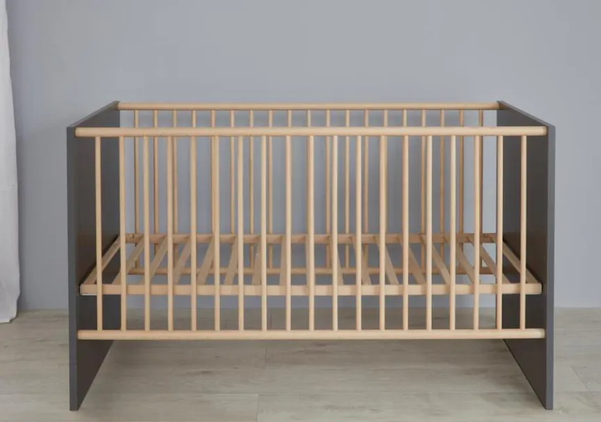 Outlet trendteam Babyzimmer-Set Mats 3tlg. Grau