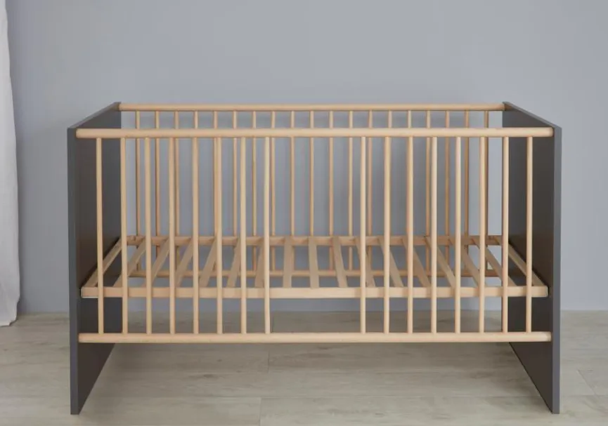 Outlet trendteam Babyzimmer-Set Mats 3tlg. Grau