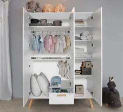 Kinder trendteam Babyzimmer-Set Mats 3tlg.