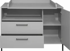 Best Mäusbacher Babyzimmer-Set Ole 3tlg. Grau