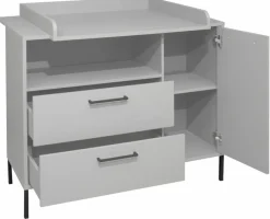 Best Mäusbacher Babyzimmer-Set Ole 3tlg. Grau