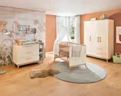 New roba Baumann Babyzimmer-Set Porto 3tlg. Beige