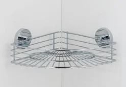 WENKO Badablage Vacuum-Loc Silber