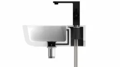 Clearance Badarmatur WT15 601506 Schwarz