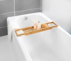 WENKO Badewannenbrücke Bambusa