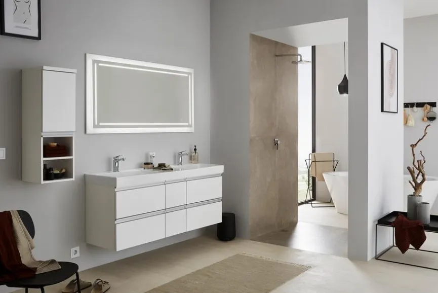 Discount Puris Badezimmerspiegel c!puro Transparent