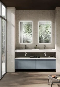 Outlet Badezimmerspiegel Pixel 01/07 Transparent