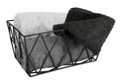 Kleine Wolke Badkorb Slack Schwarz