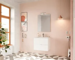 New Badmöbel-Set Porto 60 Weiß