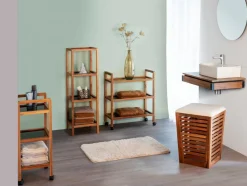 Discount WENKO Badregal Fondi Braun