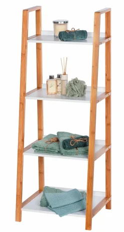 New WENKO Badregal Finja Weiß