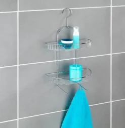 Hot WENKO Badregal Kuopio Chrom