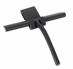 SCHÖNER WOHNEN-Kollektion Badwischer Mondine 2,5 x 21 cm Schwarz