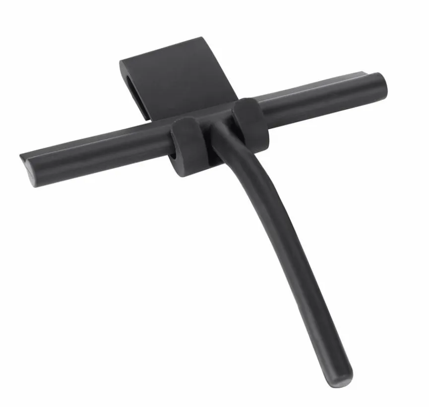 SCHÖNER WOHNEN-Kollektion Badwischer Mondine 2,5 x 21 cm Schwarz