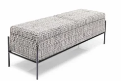 Hot KARE DESIGN Bank Buttons Storage 85051 Schwarz / Weiß