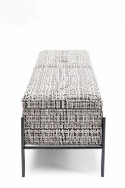 Hot KARE DESIGN Bank Buttons Storage 85051 Schwarz / Weiß