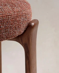 Outlet Kave Home Barhocker Granite Braun