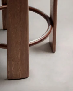 Outlet Kave Home Barhocker Granite Braun