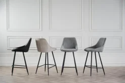 Sale DAHEIM Barhocker Sierra Dunkelgrau