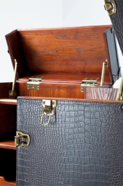 Online KARE DESIGN Barschrank Globetrotter 73933 Braun