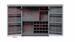 KARE DESIGN Barschrank Venezia 87868 Creme